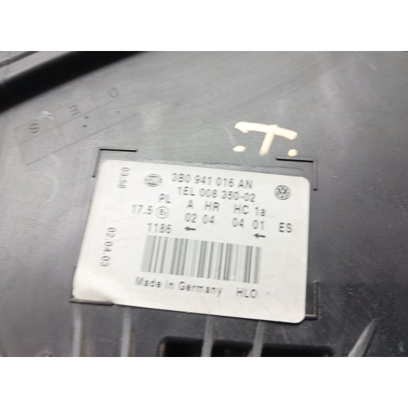 Recambio de faro derecho para volkswagen passat b5.5 (3b3) 1.9 tdi referencia OEM IAM 3B0941016AN 1el00835002 