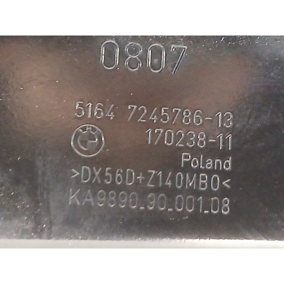 Recambio de panel frontal para bmw 1 (f20) 116 d referencia OEM IAM 5164724578613  