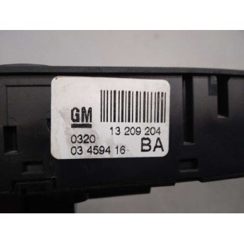Recambio de mando elevalunas delantero izquierdo para opel astra h ber. 1.9 cdti referencia OEM IAM 13209204 4 TECLAS 