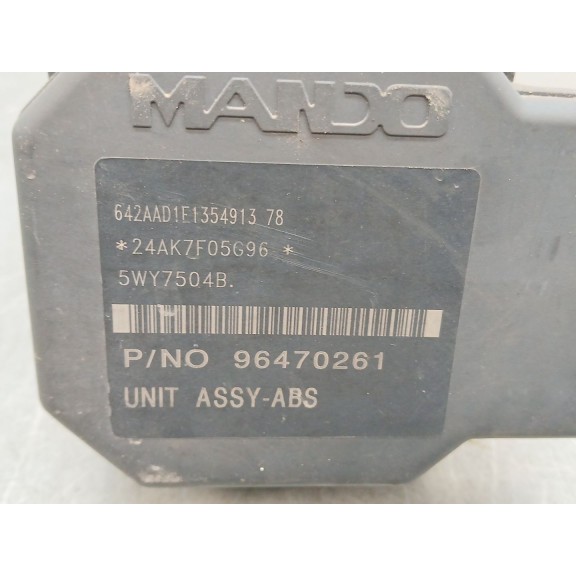 Recambio de abs para chevrolet aveo / kalos sedán (t250, t255) 1.4 referencia OEM IAM 96470254 cf0d5013995 