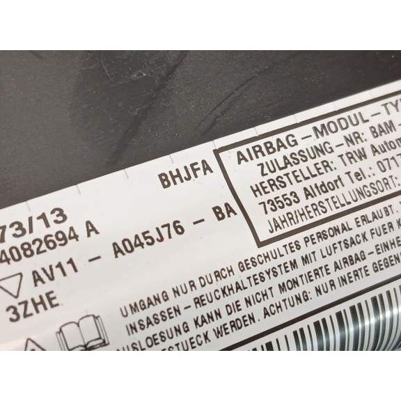 Recambio de kit airbag para ford b-max (jk) 1.0 ecoboost referencia OEM IAM AV11P045F16AA  