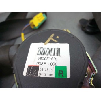 Recambio de cinturon seguridad delantero derecho para volkswagen touareg (7la) tdi r5 referencia OEM IAM 560981601 7L0857706D 