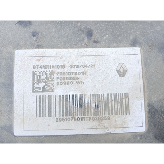 Recambio de bateria para renault zoe (bfm_) zoe referencia OEM IAM 295107801R 60.000KM 