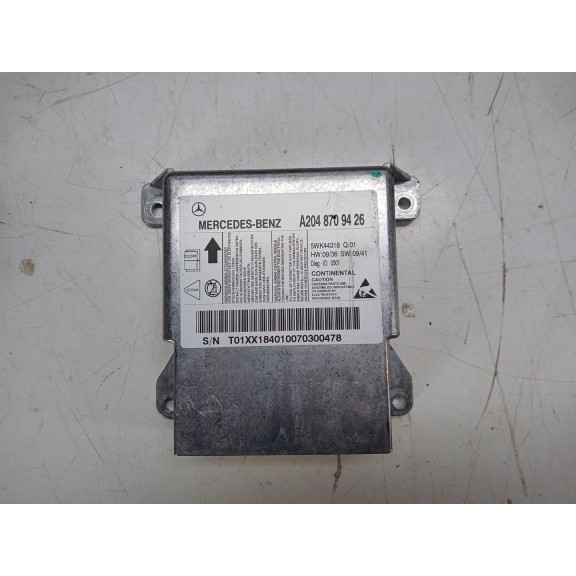 Recambio de kit airbag para mercedes-benz clase c (w204) c 200 cdi (204.001) referencia OEM IAM   