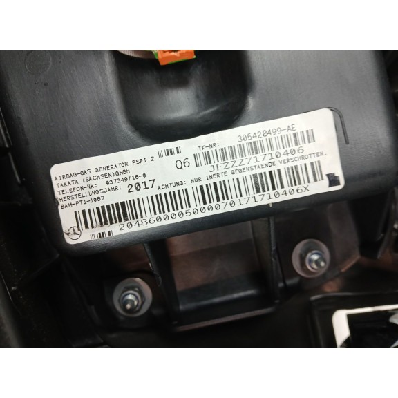 Recambio de kit airbag para mercedes-benz clase c (w204) c 200 cdi (204.001) referencia OEM IAM   