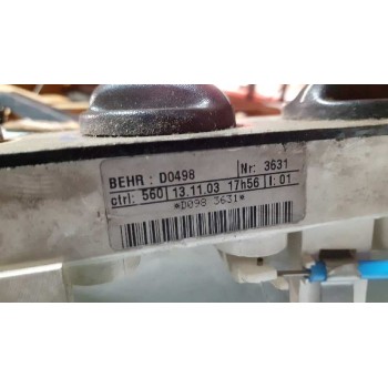 Recambio de mando calefaccion / aire acondicionado para nissan kubistar (x76) premium (l1) referencia OEM IAM D0498 BEHR 