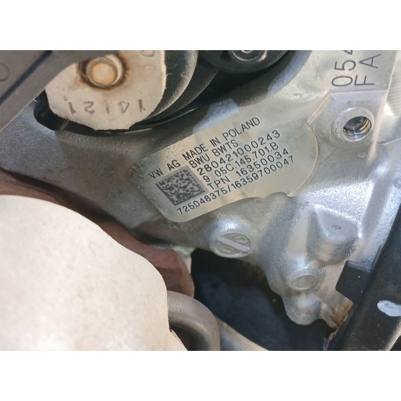 Recambio de motor completo para seat ibiza (kj1) 1.0 tsi referencia OEM IAM DLAA B ENTREGA CASCO 7.906KM CARTER ROTO