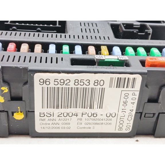 Recambio de centralita bsi para peugeot 207/207+ (wa_, wc_) 1.4 16v referencia OEM IAM 9659285380  