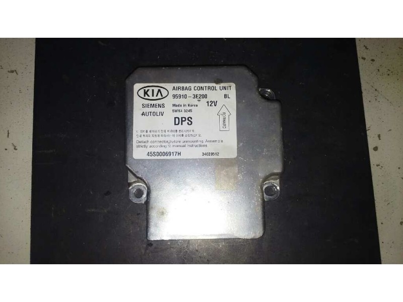 Recambio de centralita airbag para kia sorento 2.5 crdi concept referencia OEM IAM 959103E200BL 959103E200BL 