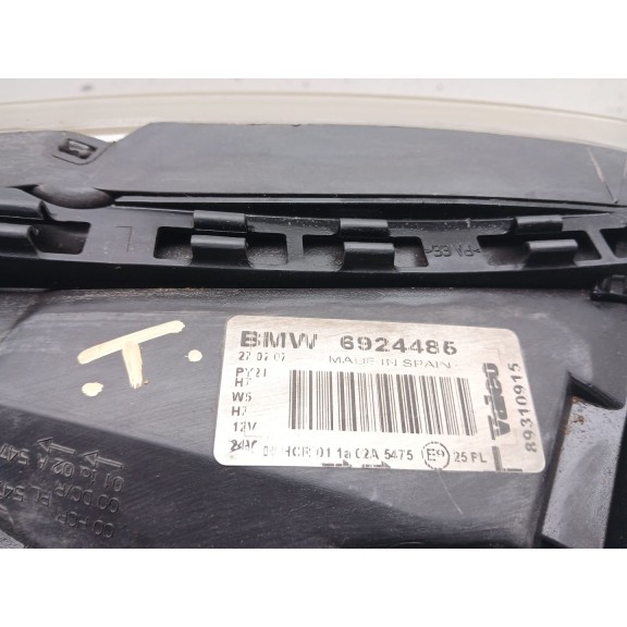 Recambio de faro izquierdo para bmw 1 (e87) 118 d referencia OEM IAM 6924485 89310915 