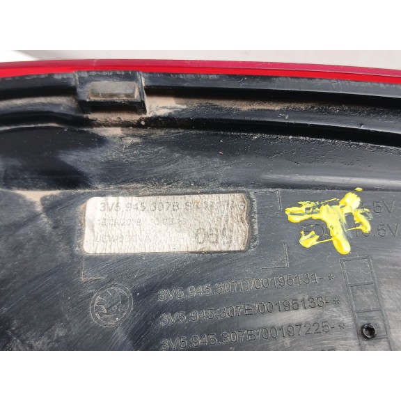 Recambio de piloto trasero izquierdo interior para skoda superb (3v3) 2.0 tdi referencia OEM IAM 3v5945307b  