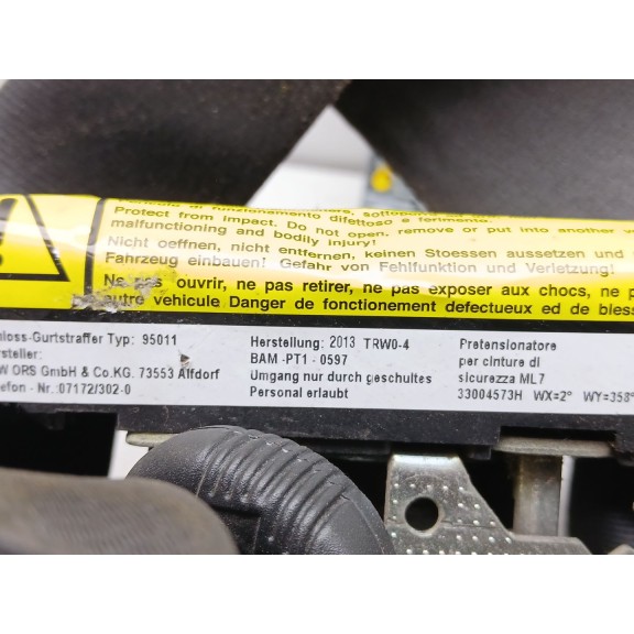 Recambio de kit airbag para iveco daily pr cabina doble 29 l... batalla 3450 referencia OEM IAM   