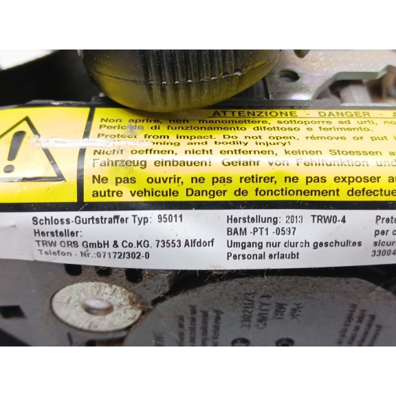 Recambio de kit airbag para iveco daily pr cabina doble 29 l... batalla 3450 referencia OEM IAM   