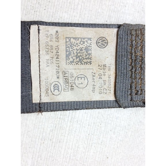 Recambio de kit airbag para volkswagen polo (6r1) advance referencia OEM IAM 6r0880201d 6r0880204 6r0959655k