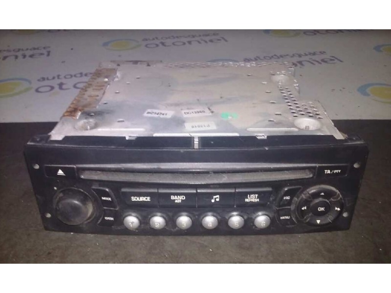 Recambio de sistema audio / radio cd para peugeot 207 confort referencia OEM IAM 96643697XT  
