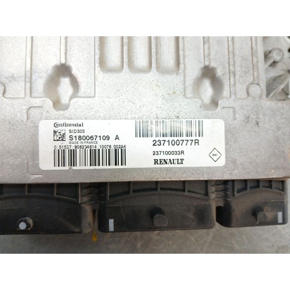 Recambio de centralita motor uce para renault megane iii hatchback (bz0/1_, b3_) 1.5 dci referencia OEM IAM 237100777R  