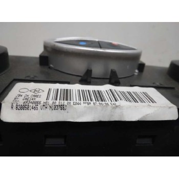 Recambio de mando climatizador para renault scenic ii confort dynamique referencia OEM IAM 8200501465  