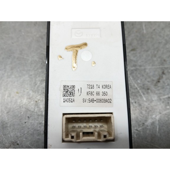 Recambio de mando elevalunas delantero izquierdo para mazda cx-5 (kf) 2.0 referencia OEM IAM KF8C66350  
