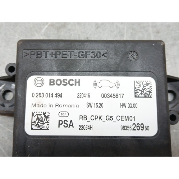 Recambio de modulo electronico para citroën c5 aircross feel referencia OEM IAM 0363014494  