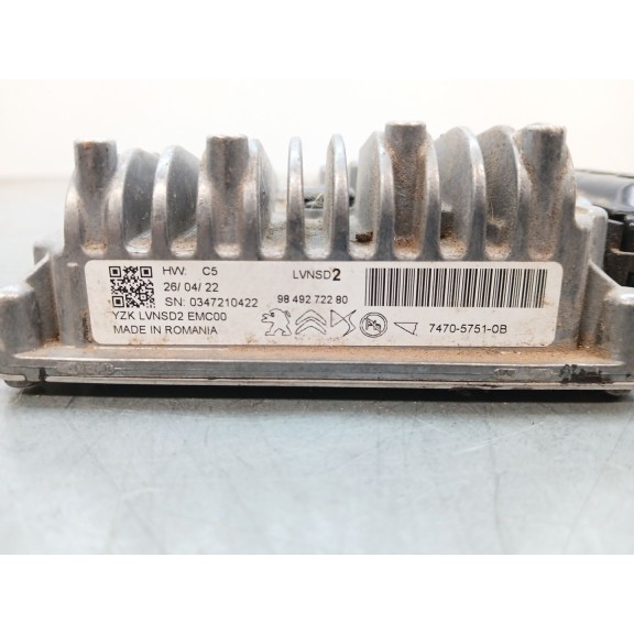 Recambio de modulo electronico para citroën c5 aircross feel referencia OEM IAM 9849272280  