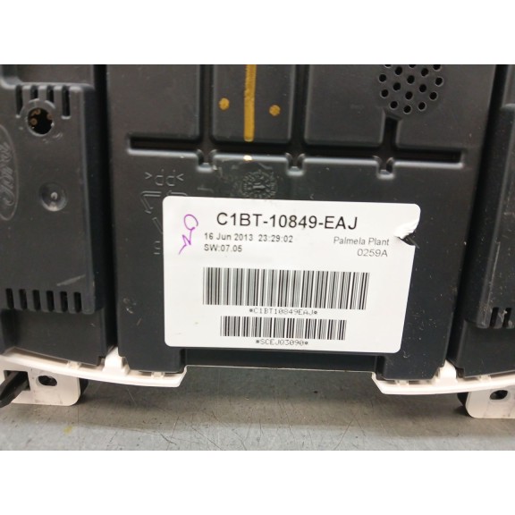 Recambio de cuadro instrumentos para ford b-max (jk) 1.0 ecoboost referencia OEM IAM C1BT10849EAJ  