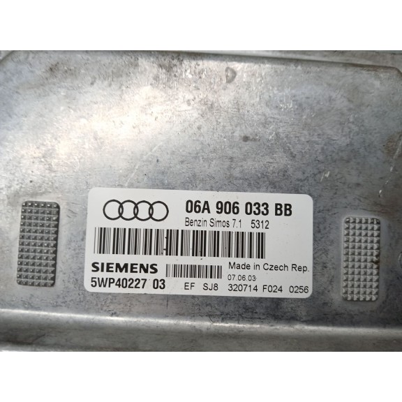 Recambio de centralita motor uce para audi a3 (8p1) 1.6 referencia OEM IAM 06A906033BB  