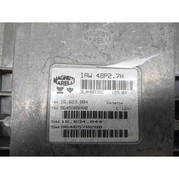 Recambio de centralita motor uce para citroën c2 (jm_) 1.1 referencia OEM IAM 9646570280  