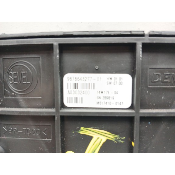 Recambio de mando climatizador para peugeot partner tepee 1.6 hdi 90 referencia OEM IAM   