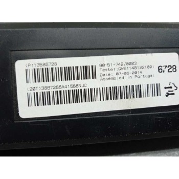 Recambio de centralita aire acondicionado para opel astra j lim. selective referencia OEM IAM 13586728  