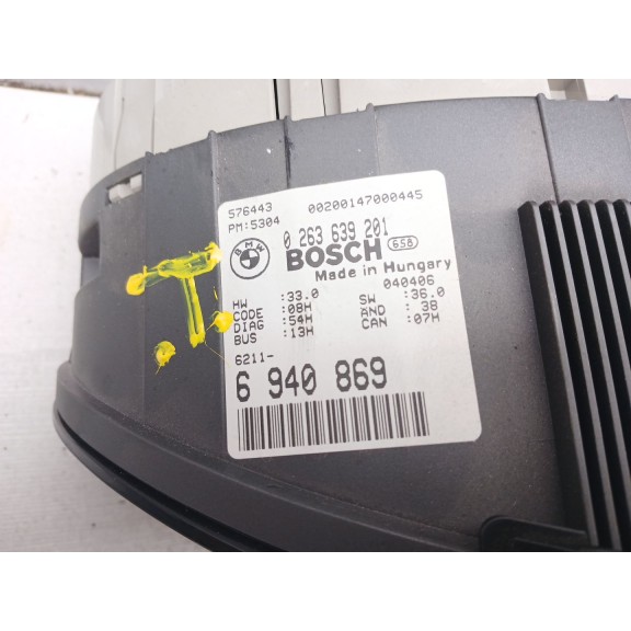 Recambio de cuadro instrumentos para bmw 3 touring (e46) 318 i referencia OEM IAM 0263639201  