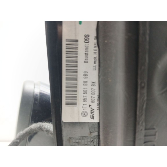 Recambio de retrovisor izquierdo para volkswagen touran (1t3) 1.6 tdi referencia OEM IAM 1T1857501  