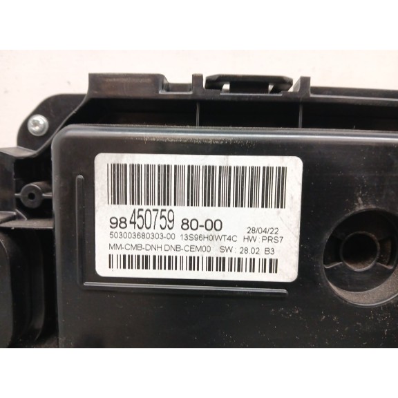 Recambio de cuadro instrumentos para citroën c5 aircross feel referencia OEM IAM 984507598000  