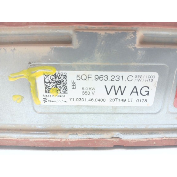 Recambio de modulo electronico para cupra formentor (km7) 1.4 e-hybrid referencia OEM IAM 5QF963231C  