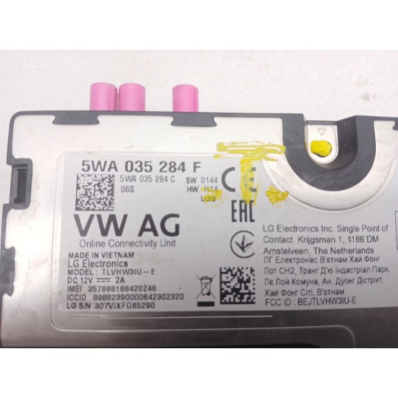 Recambio de modulo electronico para cupra formentor (km7) 1.4 e-hybrid referencia OEM IAM 5WA035284F  