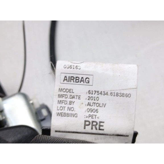 Recambio de kit airbag para nissan juke (f15) 1.6 referencia OEM IAM 988201kv0a bampt11696 nk70s1a11