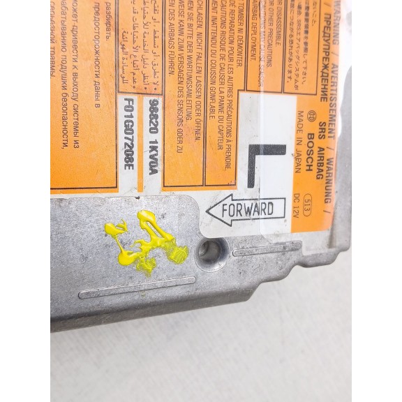 Recambio de kit airbag para nissan juke (f15) 1.6 referencia OEM IAM 988201kv0a bampt11696 nk70s1a11