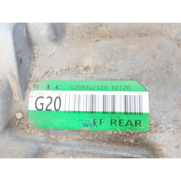 Recambio de diferencial trasero para hyundai tucson 1.6 hybrid 4x4 referencia OEM IAM G20BN2110  