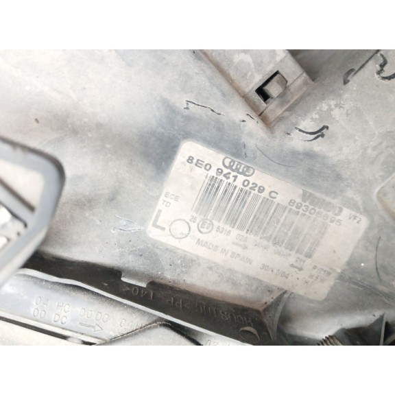 Recambio de faro izquierdo para audi a4 b6 (8e2) 2.0 referencia OEM IAM 8E0941029C  