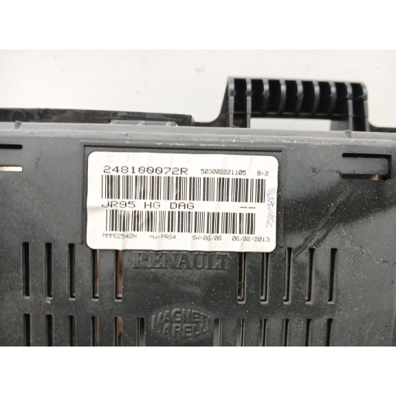 Recambio de pantalla multifuncion para renault grand scénic iii (jz0/1_) 1.5 dci referencia OEM IAM 248100072R  