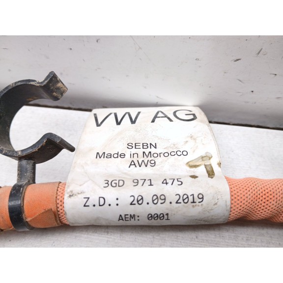 Recambio de cable para cupra formentor (km7) 1.4 e-hybrid referencia OEM IAM 3gd971475  