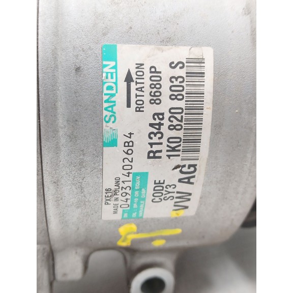 Recambio de compresor aire acondicionado para volkswagen passat b6 (3c2) 2.0 tdi 16v referencia OEM IAM 1k0820803s  