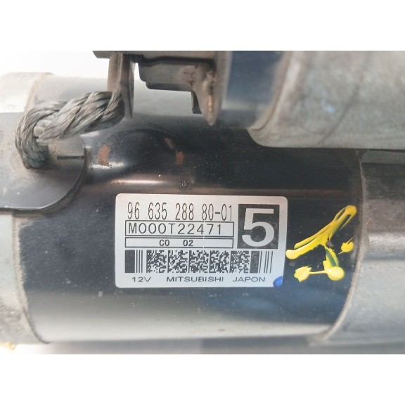 Recambio de motor arranque para peugeot 3008 confort referencia OEM IAM 9663528880 m000t22471 