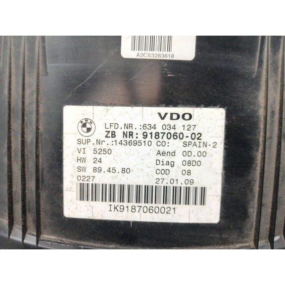 Recambio de cuadro instrumentos para bmw serie 3 coupe (e92) 320d referencia OEM IAM 918706002  