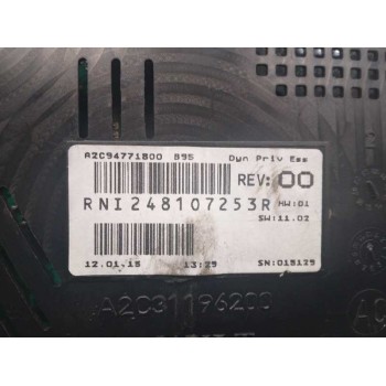Recambio de cuadro instrumentos para renault megane iii berlina 5 p 1.2 16v referencia OEM IAM 248107253R 248107253R 7000RPM