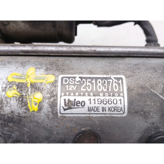 Recambio de motor arranque para chevrolet cruze (j300) 2.0 cdi referencia OEM IAM 25183761 1196601 