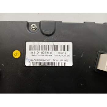 Recambio de cuadro instrumentos para citroën c4 picasso referencia OEM IAM 98110837  