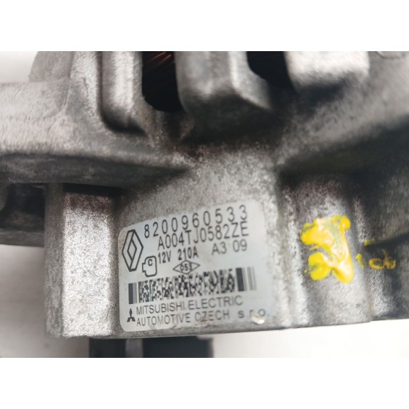 Recambio de alternador para renault grand scénic iii (jz0/1_) 1.5 dci referencia OEM IAM 8200960533 a004tj0582ze 