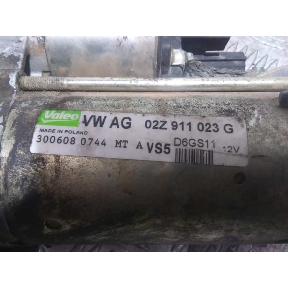 Recambio de motor arranque para seat altea xl (5p5) stylance / style referencia OEM IAM 02Z911023G 02Z911023E 02Z911023GX