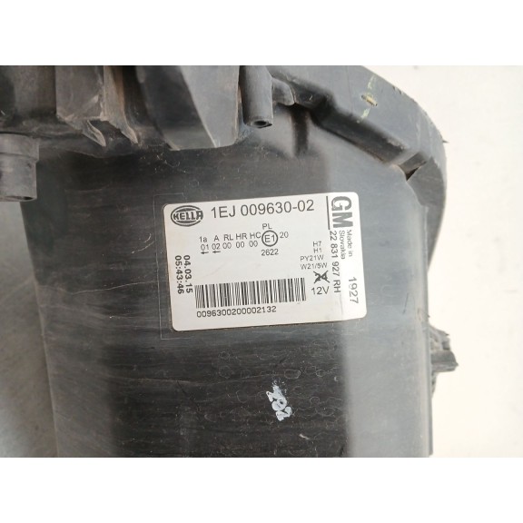 Recambio de faro derecho para opel insignia berlina 2.0 cdti cat referencia OEM IAM 1EJ00963002  