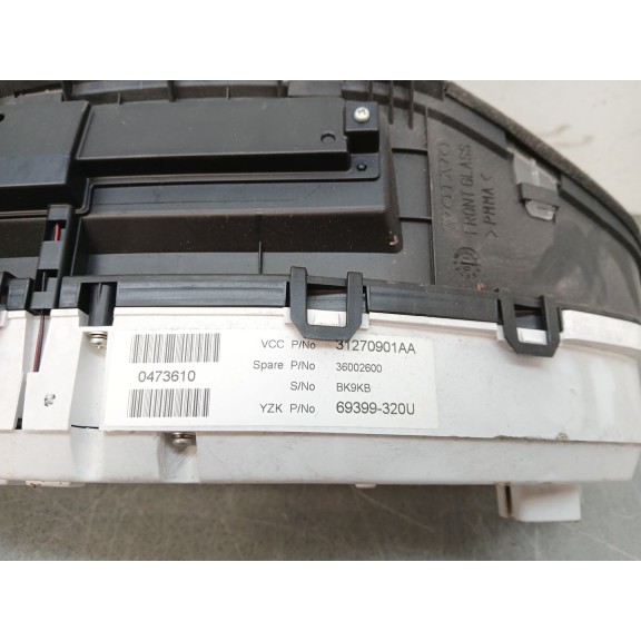 Recambio de cuadro instrumentos para volvo xc60 2.4 diesel cat referencia OEM IAM 31270901AA 36002600 69399320U